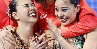 アーティスティックスイミング　演技に納得、はじける笑顔＜熱戦パリ五輪　本紙・古川記者の現地リポート＞