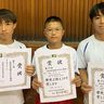 比嘉（名護）跳馬V　体操男子団体、名護2位　九州中学総体