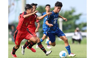 小禄4強入り　長崎に2―0　赤嶺、思惑通りの得点　九州中学総体・サッカー