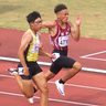 平仲（那覇）男子100メートル6位　「出し切った」晴れ晴れ　決勝進出果たす　全国中学校体育大会