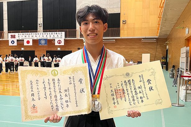 瀬長（知念）準優勝　連覇逃すも「成長の糧に」　全国なぎなた・幸村杯