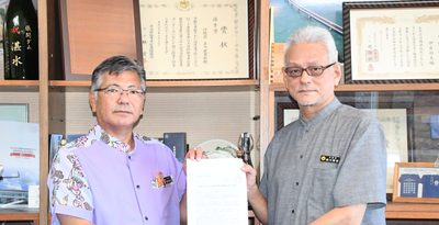 真栄里区画整理　予算確保を要請　糸満市長、県に