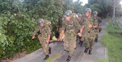 公道での「防災」訓練継続へ　宮古、多良間で陸自「経路や地形を体感できた」　沖縄