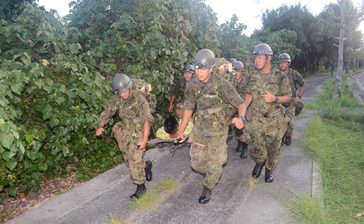 公道での「防災」訓練継続へ　宮古、多良間で陸自「経路や地形を体感できた」　沖縄