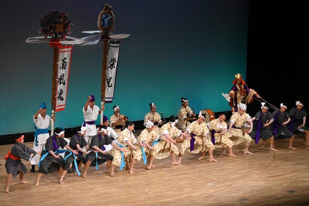 「津嘉山大綱曳き」表現し3位　南風原高の郷土芸能部　「次につなげたい」　全国高文祭