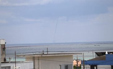 石垣島近海で竜巻を観測　大気の状態不安定、6日夜にかけ注意呼びかけ　沖縄気象台