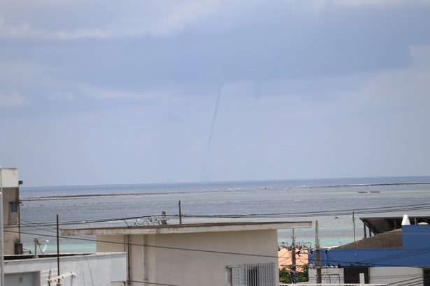 石垣島近海で竜巻を観測　大気の状態不安定、6日夜にかけ注意呼びかけ　沖縄気象台