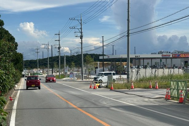 コストコの給油所に同業者ら危機感　近隣住民は交通渋滞に不安＜小売烈戦ー激変の沖縄市場＞5