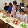 重箱の食材　洋風にアレンジ　南城・津波古区　食育プログラムに４家族