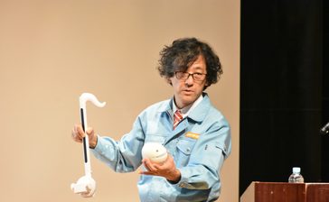 独創的商品、どうやって生まれる？　明和電機社長が講演会