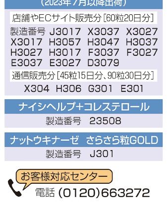 医療補償受け付け開始　小林製薬　紅こうじサプリ健康被害　「相応の因果関係」要件