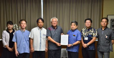 中城ふ頭用地　県に整備要請　地区・開発推進協