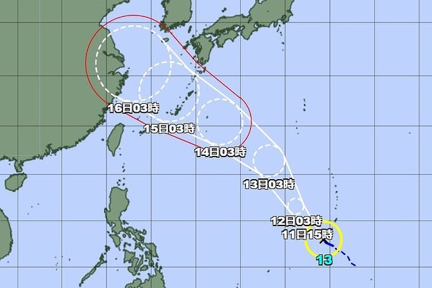 【台風情報】台風13号が発生、3連休に沖縄へ接近か　14号の「たまご」は遠ざかる見込み（10日午後9時現在）　