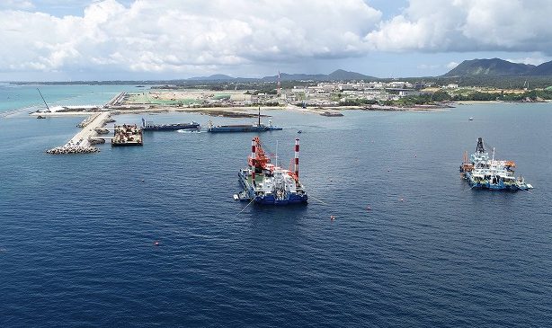 大浦湾で新たな作業船2隻を確認　ボーリング調査実施か　辺野古の新基地建設　沖縄・名護　