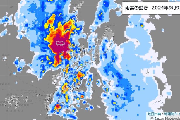 【速報】伊江島で1時間120ミリの記録的短時間大雨　本部町は76.5ミリで9月の観測史上最大　大気不安定、引き続き警戒を　沖縄