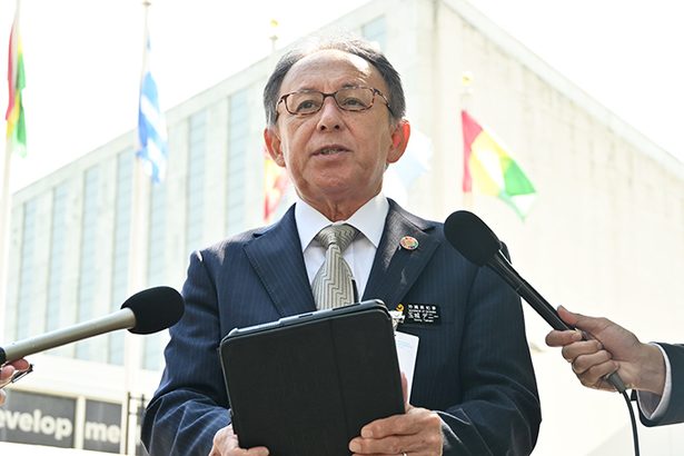 【成果と課題】米政府から責任言及なく　デニー知事1週間の訪米活動終了、追及姿勢を強調