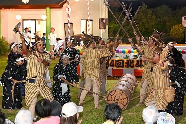 「国頭サバクイ」　労働歌起源の伝統芸能　＜島唄を求めて＞4曲目　小浜司