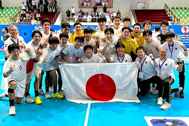 赤嶺（興南）が貢献　ハンドU19、日本がアジア初Ｖ