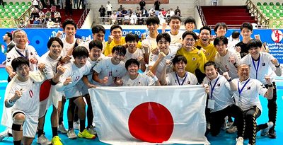 赤嶺（興南）が貢献　ハンドU19、日本がアジア初Ｖ