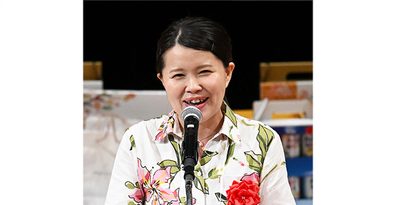 田仁さんが県知事賞　女性の主張中央大会　沖縄