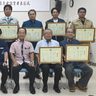 優秀建設業、１１社表彰　名護市、市発注工事