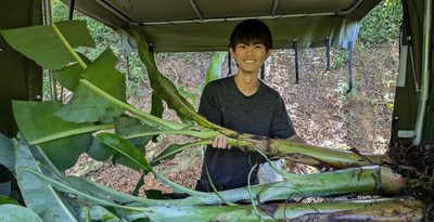 農業に情熱懸ける高専生　震災を経験、沖縄へ移住後「ヤギの山学校」で運命の出会い　宜野座村