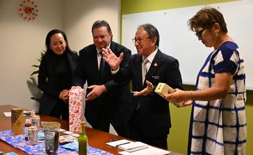 玉城デニー知事、アメリカで県産品のトップセールス　日本食協会、来年1月「沖縄フェア」予定　