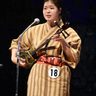 宮良さん、最優秀賞　石垣でとぅばらーま大会