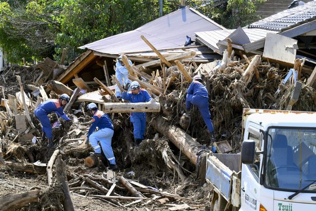 能登豪雨　死者１１人に　災害廃棄物　仮置き開始