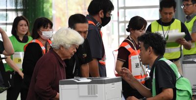 石垣で住民避難の「実地確認」　有事想定、座席や手荷物はどうする？「登録センター」の運用も検証　沖縄