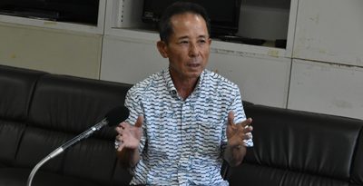 うるま市長選に照屋守之氏が出馬表明　「市政刷新し地域の声尊重」