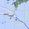 台風13号、沖縄本島は夜の初めに最接近　高波に警戒を（14日午後1時30分現在）