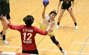 テラスホテルズ敗れる　北国に22－29　ハンド・リーグH（6日の試合）