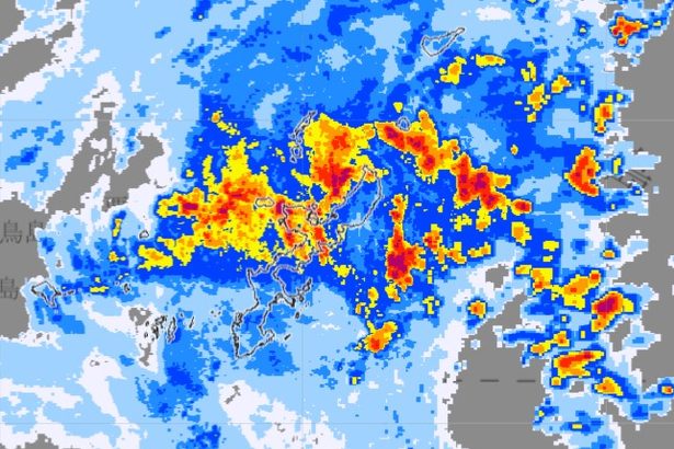 沖縄本島全域で大雨・洪水警報　河川の増水、土砂災害など注意　台風20号の影響で船便欠航も（24日午前10時現在）