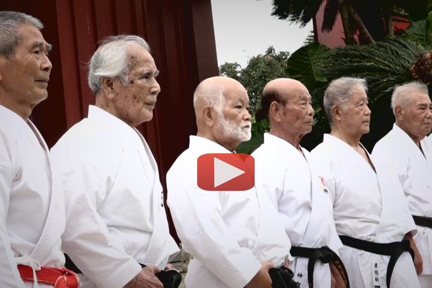 【貴重映像】沖縄空手界の神髄がここに　最高師範ら11人が至極の技を披露　インタビューあり　空手の日　奉納演武　