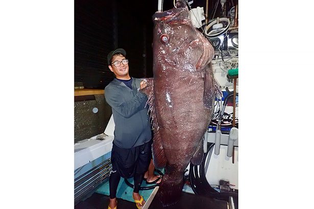 慶良間沖で94キロのカンナギ