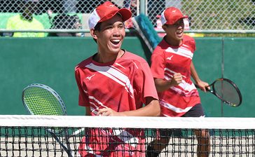 ソフトテニス　上門・嘉手納（那覇西）男子制す　沖縄県高校新人体育大会