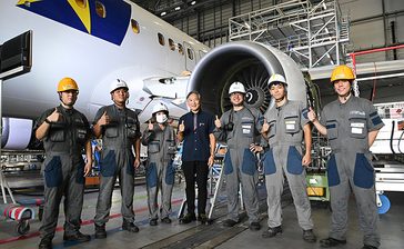 那覇空港からアジアの市場へ　「MRO Japan」航空機の重整備で足場着々＜Who強者How強者　沖縄企業力を探る＞9