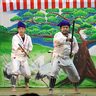 8年ぶり並里豊年祭 盛大に　区民総出　勇壮な三人棒に指笛　沖縄・本部