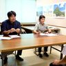 伊江中学生、進学に向け初模擬面接　特色選抜制度で変わる推薦入学　区長や役場職員らが協力　沖縄