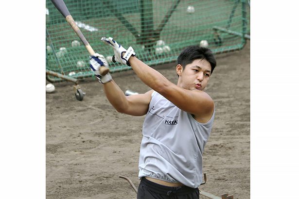 異色の逆輸入野手、吉報待つ　「後悔なく終わりたい」　くふうハヤテ・大山（那覇市出身、興南高出）＜プロ野球ドラフト会議＞