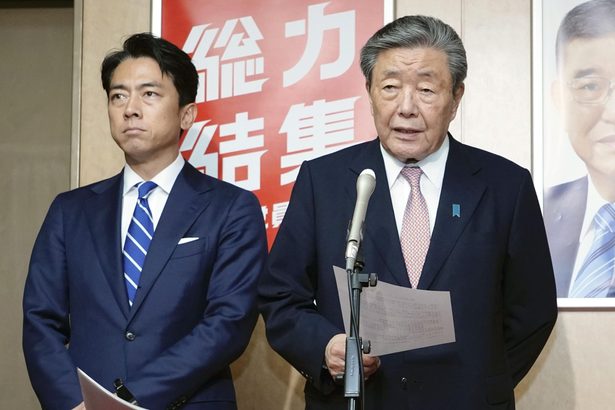 自民裏金３氏　比例不出馬　非公認計１５人で決着図る　森山氏「責任を明確化」　衆院選