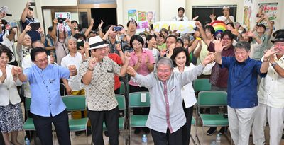 【1区】赤嶺政賢さん、共産唯一の小選挙区死守　9度目「宝の議席」守り、不条理解消へ決意新た＜衆院選2024沖縄＞