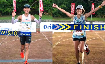 岩佐（男子）V　伊平屋ムーンライトマラソン　暑さ耐え8キロから独走