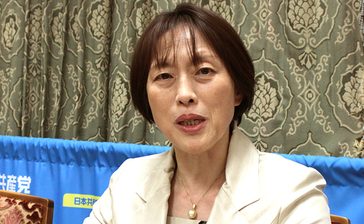 【政党に聞く】新基地中止し政治変える　田村智子氏（共産党委員長）＜衆院選2024沖縄＞