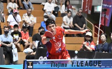 アスティーダ勝利　TT彩たまに3－1　卓球Tリーグ（10日の試合）