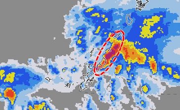 本島北部で大雨洪水警報続く　東村で降り始めから450ミリ記録　中南部の洪水警報は解除（9日午後0時20分）