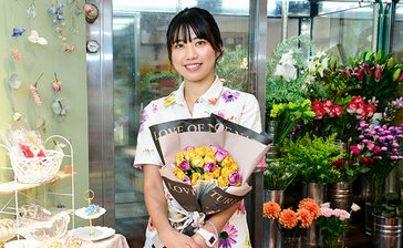 ロスフラワーに新たなひかり宿す　Chula flower 代表　大城麗奈さん