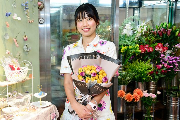 ロスフラワーに新たなひかり宿す　Chula flower 代表　大城麗奈さん