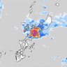 沖縄本島北部に記録的短時間大雨情報　土砂災害に警戒（10日午前9時現在）